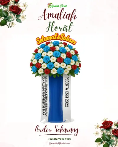 Standing Flower di Pademangan Barat